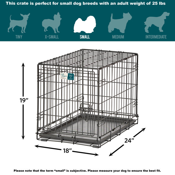 Dog crate for shop 25 lb dog